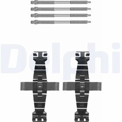 Set accesorii placute frana Delphi LX0674