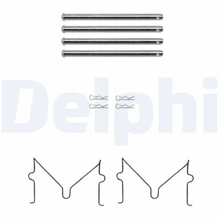 SET ACCESORII PLACUTE FRANA DELPHI LX0691 - Compatibil cu MITSUBISHI, NISSAN, TOYOTA