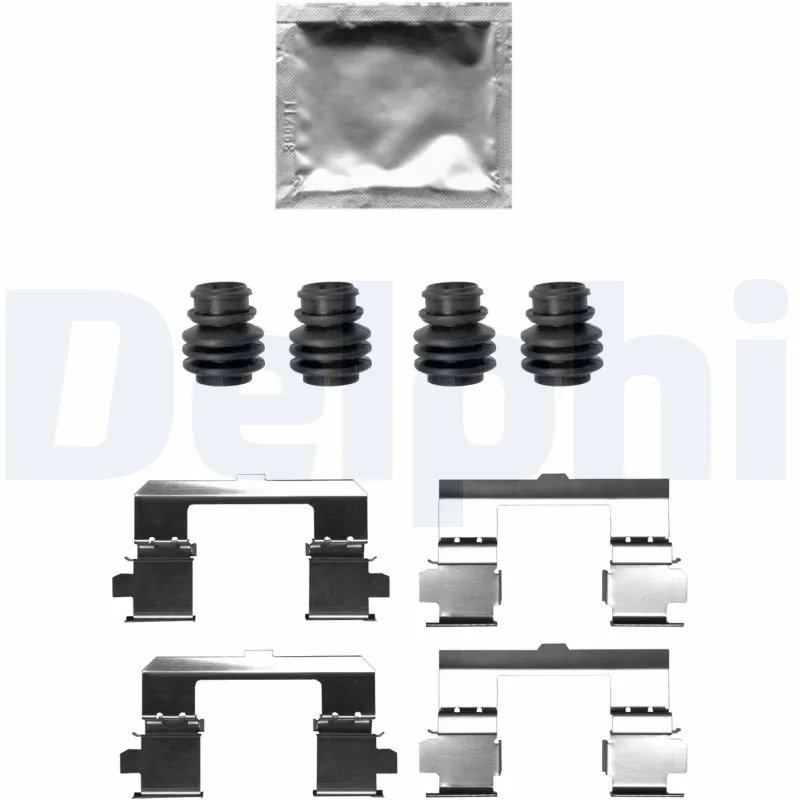 SET ACCESORII PLACUTE FRANA DELPHI LX0697 - Compatibil cu DS, MAZDA