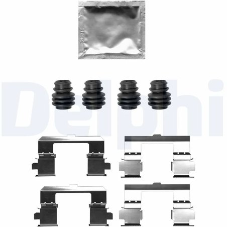 SET ACCESORII PLACUTE FRANA DELPHI LX0697 - Compatibil cu DS, MAZDA