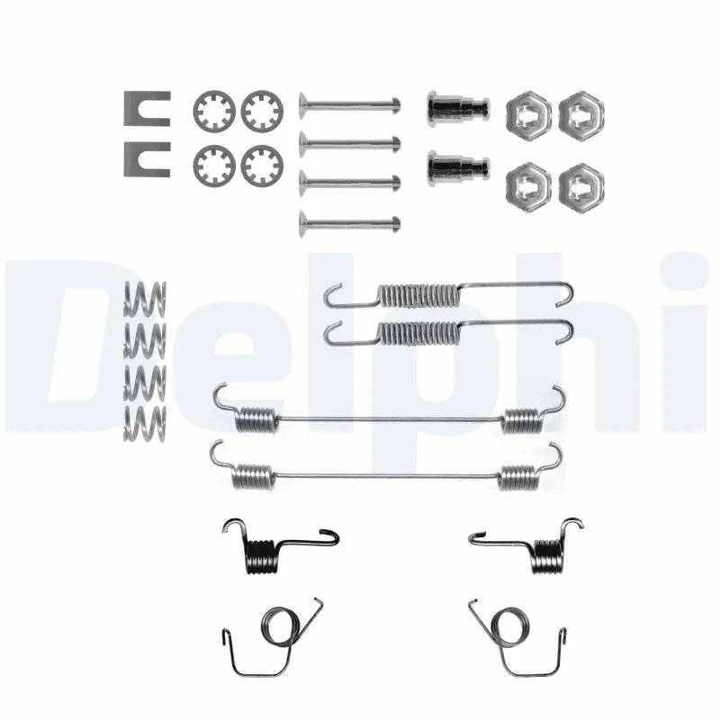 SET ACCESORII SABOTI FRANA DELPHI LY1040 - Compatibil cu CITROEN, PEUGEOT, RENAULT