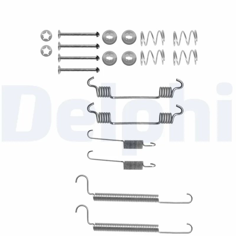 SET ACCESORII SABOTI FRANA DELPHI LY1241 - Compatibil cu CHEVROLET, OPEL, VAUXHALL