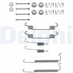 SET ACCESORII SABOTI FRANA DELPHI LY1357 - Compatibil cu CHEVROLET, DAEWOO, OPEL, VAUXHALL