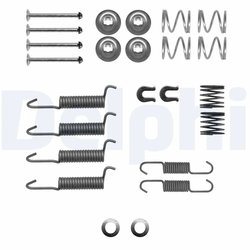 SET ACCESORII SABOTI FRANA DELPHI LY1406 - Compatibil cu OPEL, VAUXHALL