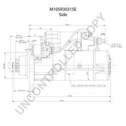 Electromotor Prestolite Electric M105R3031SE