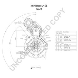 Electromotor Prestolite Electric M105R3504SE