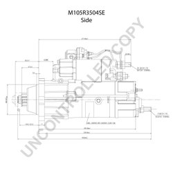 Electromotor Prestolite Electric M105R3504SE