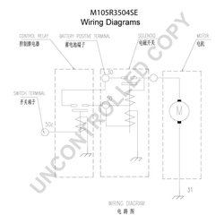 Electromotor Prestolite Electric M105R3504SE