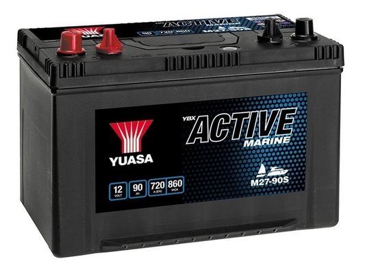 BATERIE DE PORNIRE YUASA M27-90S - Piesa auto compatibila cu mai multe marci