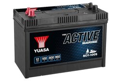 BATERIE DE PORNIRE YUASA M31-100S - Piesa auto compatibila cu mai multe marci