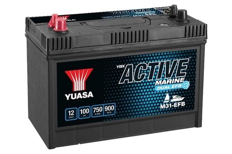 BATERIE DE PORNIRE YUASA M31-EFB - Piesa auto compatibila cu mai multe marci