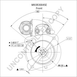 ELECTROMOTOR PRESTOLITE ELECTRIC M93R3004SE - Compatibil cu IVECO