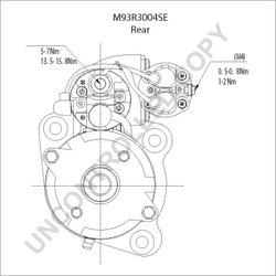 ELECTROMOTOR PRESTOLITE ELECTRIC M93R3004SE - Compatibil cu IVECO