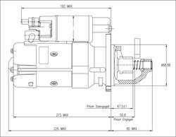 Electromotor Prestolite Electric M93R3059SE