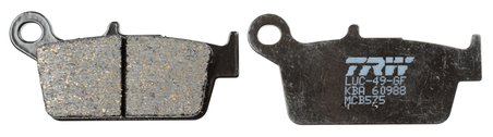 SET PLACUTE FRANA TRW MCB575 - Piesa auto compatibila cu mai multe marci