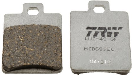 Set placute frana TRW MCB695EC