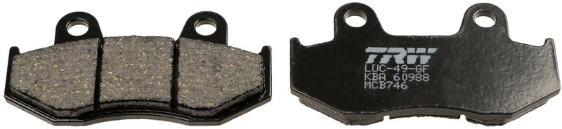 SET PLACUTE FRANA TRW MCB746 - Piesa auto compatibila cu mai multe marci