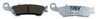 Set placute frana TRW MCB791EC
