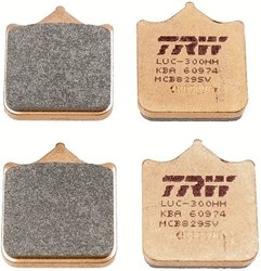 SET PLACUTE FRANA TRW MCB829SV - Piesa auto compatibila cu mai multe marci
