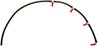 Furtun suprascurgere combustibil Gates MFL1128