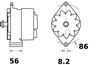Alternator MAHLE MG 313