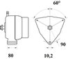 Alternator MAHLE MG 809