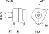 Alternator MAHLE MG 812