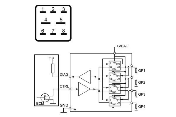 Unitate de control bujii incandescente MAHLE MHG 13