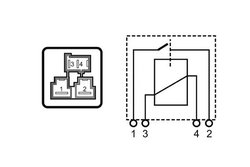 Releu bujii incandescente MAHLE MHG 17