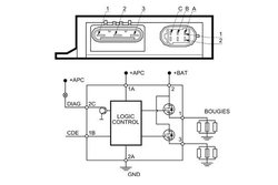 UNITATE DE CONTROL BUJII INCANDESCENTE MAHLE MHG 9 - Compatibil cu RENAULT