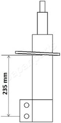 Amortizor Japanparts MM-00900