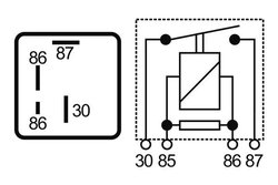 Releu pompa combustibil MAHLE MR 120