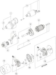 ELECTROMOTOR MAHLE MS 241 - Piesa auto compatibila cu mai multe marci