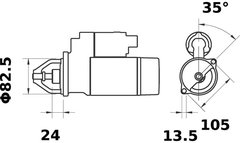 Electromotor MAHLE MS 274