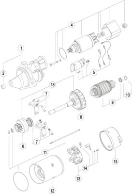 Electromotor MAHLE MS 36