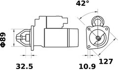 Electromotor MAHLE MS 399