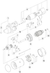 Electromotor MAHLE MS 486