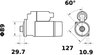 ELECTROMOTOR MAHLE MS 645 - Compatibil cu DEUTZ-FAHR