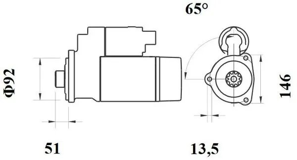 Electromotor MAHLE MS 758