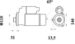 ELECTROMOTOR MAHLE MS 759 - Compatibil cu DAF, TEMSA