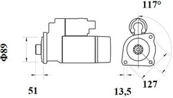 Electromotor MAHLE MS 775