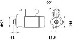 Electromotor MAHLE MS 778