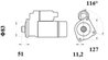Electromotor MAHLE MS 891