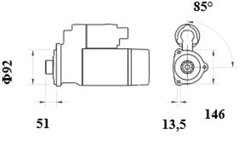 Electromotor MAHLE MS 905