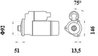 ELECTROMOTOR MAHLE MS 941 - Compatibil cu MAN