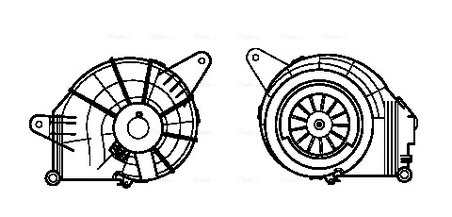 Ventilator habitaclu Ava Quality Cooling MS8631