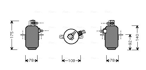 Uscator aer conditionat Ava Quality Cooling MSD081