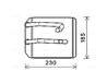 SCHIMBATOR CALDURA INCALZIRE HABITACLU AVA QUALITY COOLING MT6260 - Compatibil cu MITSUBISHI