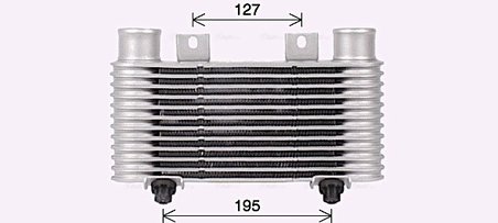 Intercooler Ava Quality Cooling MZ4239