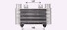 Intercooler Ava Quality Cooling MZ4239